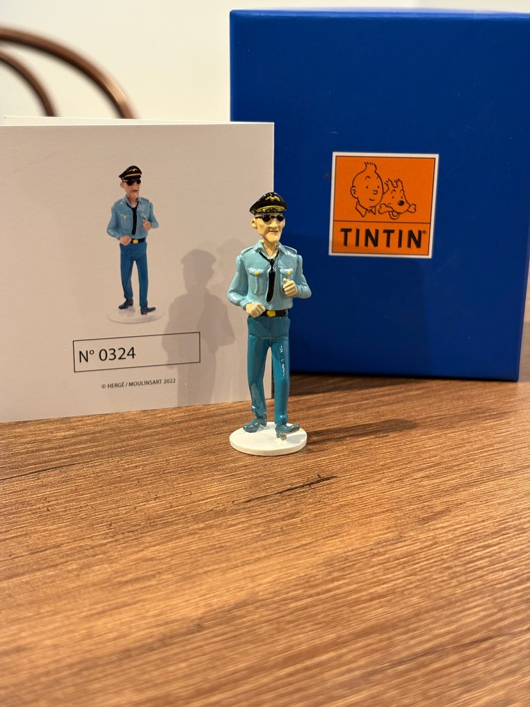 Figurine - Collection Carte de Vœux 1972 - Moulinsart Tintin réf 46539 - Lead #1.0