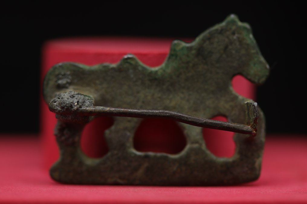 罗马（共和时期的） 青铜马军事 Fibula - 3.6 cm  (沒有保留價) #1.0