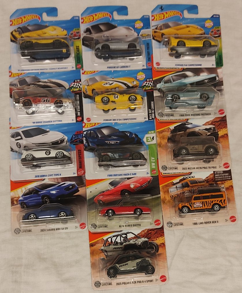 Hot Wheels, Mattel, Matchbox 1:64 - Modell autó (13) - Mattel/ Hot weels/Machtbox colecionáveis - Highlines/Mainlines/ ritka gyűjthető tárgyak #1.0