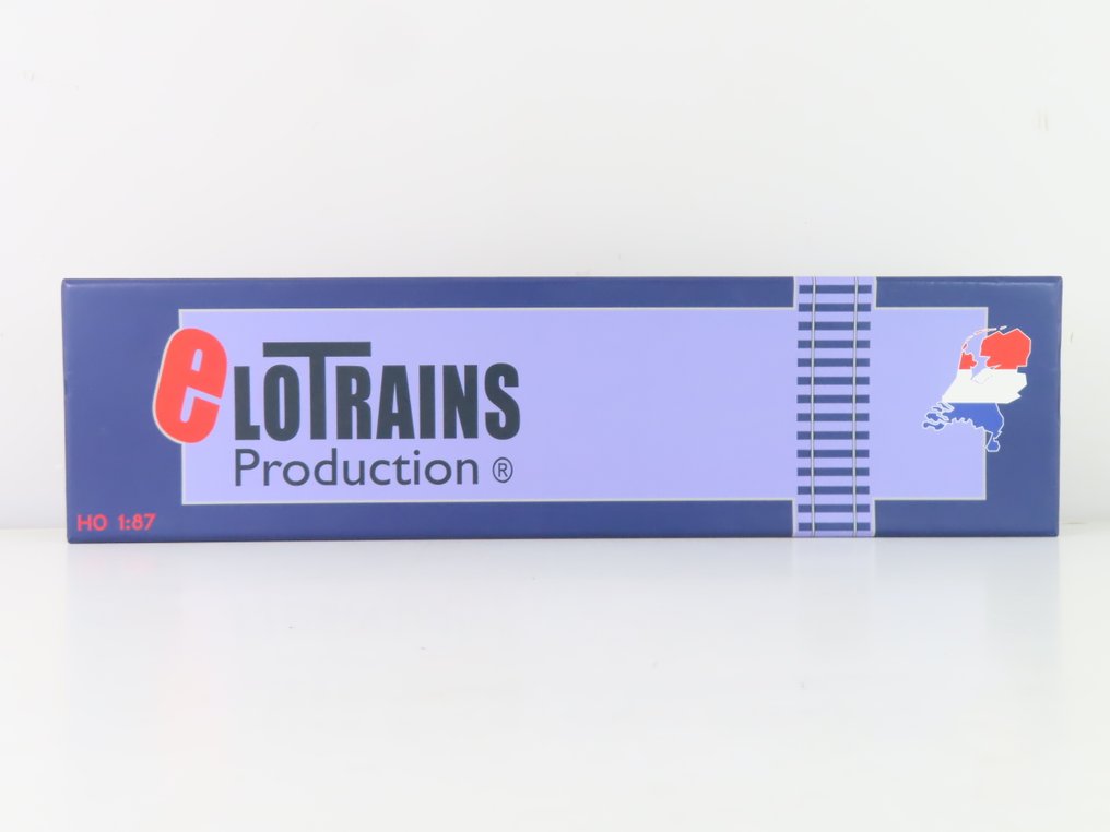 Elotrains H0 - 100.82 - Wagon de passagers pour trains miniatures (1) - 4-assige Mw Meetrijtuig, ex Plan D, Digitaal - NS #4.3