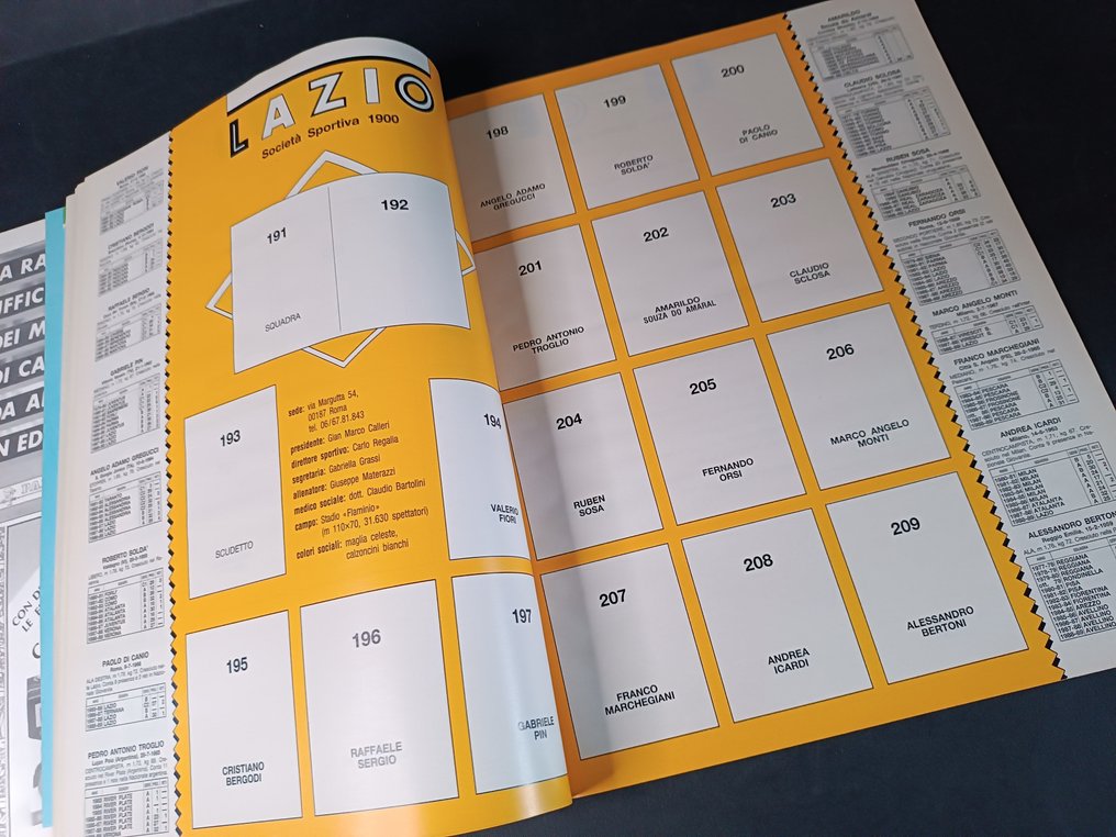 Panini album calciatori vuoto calciatori 1989/90 con cedola - 1 Empty Album - Good (GD) #4.3
