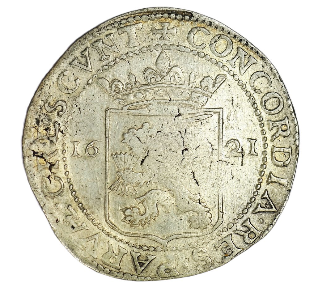 荷兰 - Westd-弗里斯兰. Rijksdaalder 1621 - CNM 2.46.31 - Quality  (沒有保留價) #4.3