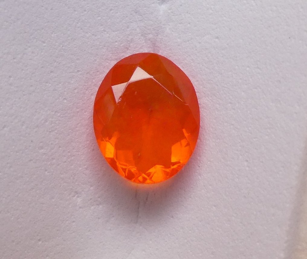 Senza prezzo di riserva Opale di fuoco - 1.46 ct - Instituto Gemólogico Español (IGE) #1.0