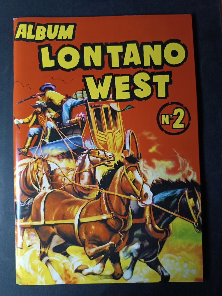 mercury Lontano West album 2 edizione Dardo (riedizione mercury) - 1 Empty album + complete loose sticker set - Mint (M) #1.0