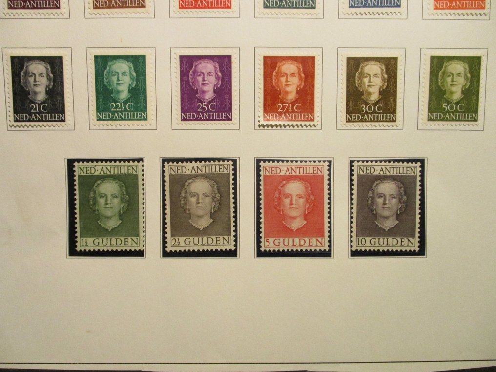 荷属安的列斯群岛 1950/1959 - 系列，未使用的贴纸 #2.1