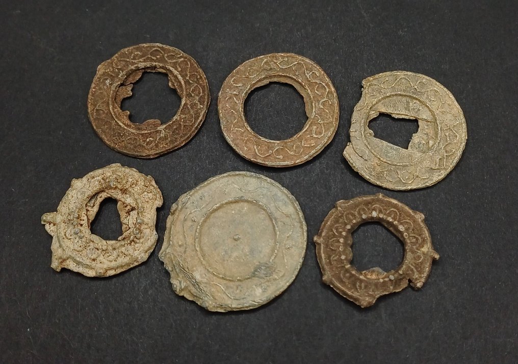 Αρχαία Ρωμαϊκή Μόλυβδος Υποθέσεις Καθρεφτισμού - 34 mm (χωρίς τιμή ασφαλείας) #3.2