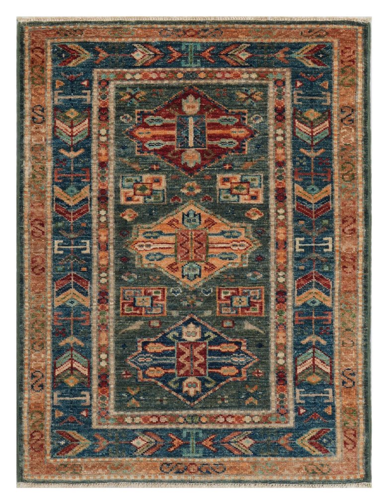 Kazak - Meisterstück - New - Carpet - 90 cm - 67 cm #1.0