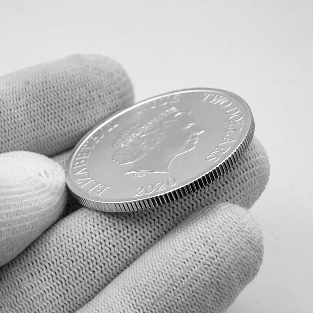 Niue. 2 Dollars 2020 – Star Wars: Darth Vader – 1 oz Silver coin – Ag .999 (Sem preço de reserva) #4.3