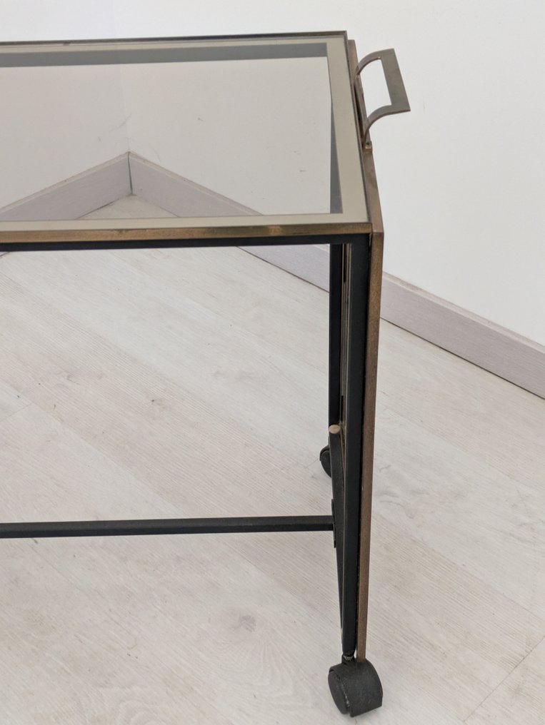 Manifattura Italiana - Καροτσάκι σερβιρίσματος - Γυαλί - καρότσι μπαρ #3.2