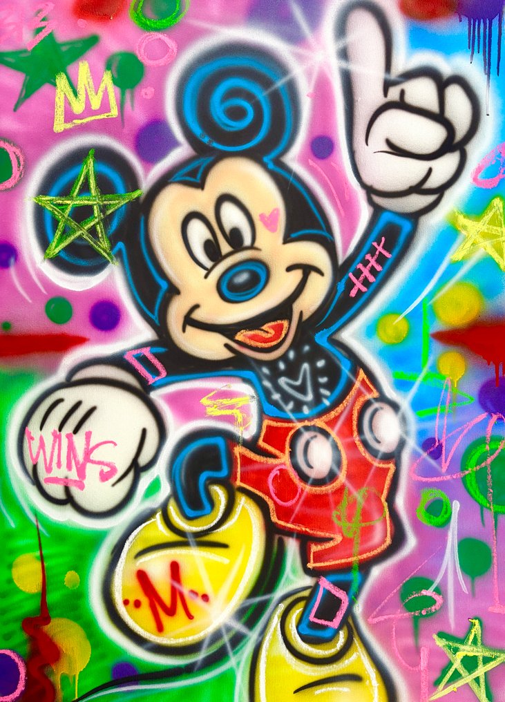 Outside313 - Mickey Mouse - LOVE WINS - Bubble and stars #1.0