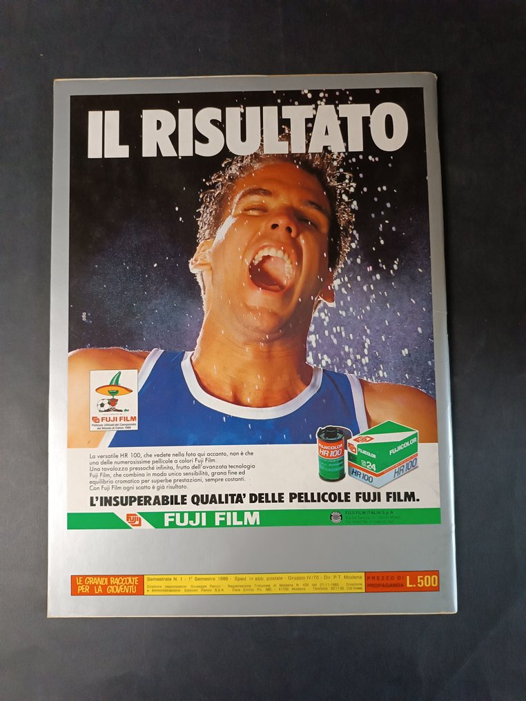Panini album calciatori vuoto calciatori 1985/86 con cedola - 1 Empty Album - Good (GD) #2.1