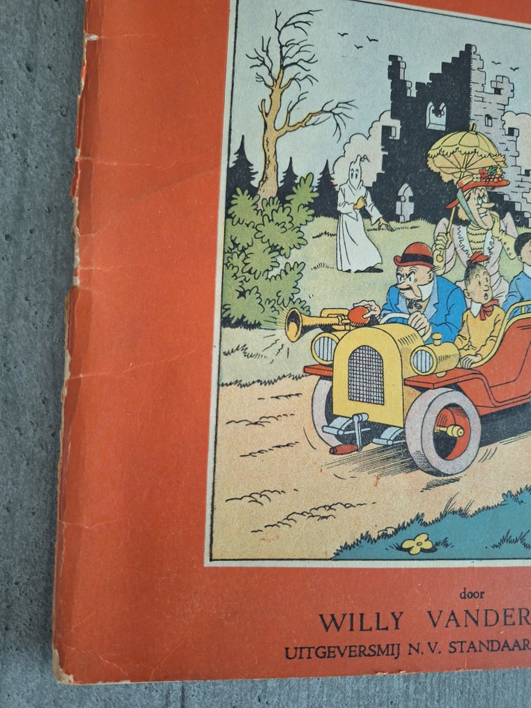 Suske en Wiske RV-14 - De Tuftuf-Club - 1 Album - Ensipainos - 1952 #4.3