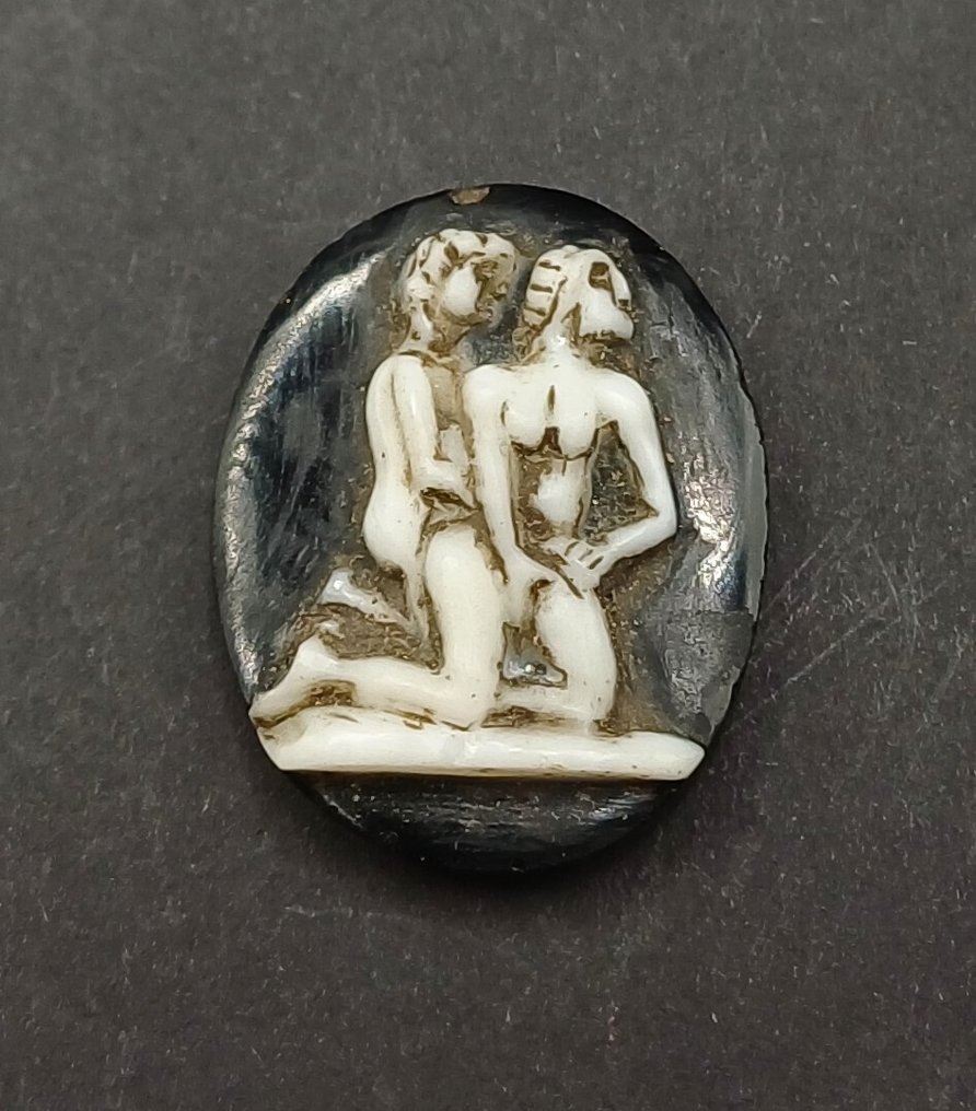 Romersk antik Sten Erotisk intaglio REPLICA - 30 mm  (Ingen mindstepris) #1.0