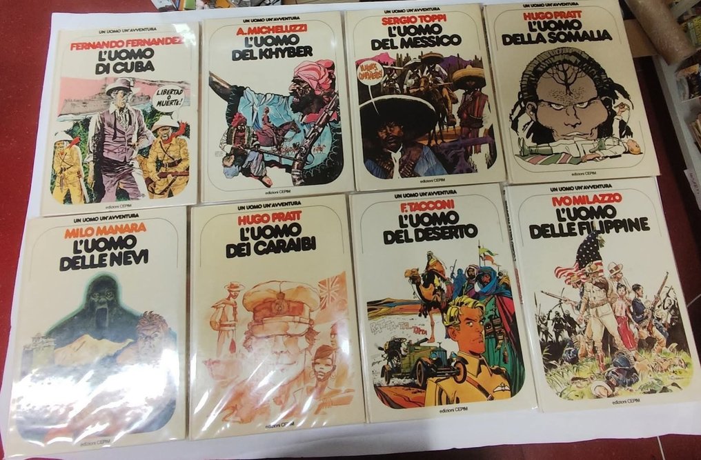 Un Uomo un' Avventura Completa da 1 a 30 - 1 Complete series - Eerste druk - 1976 #2.1
