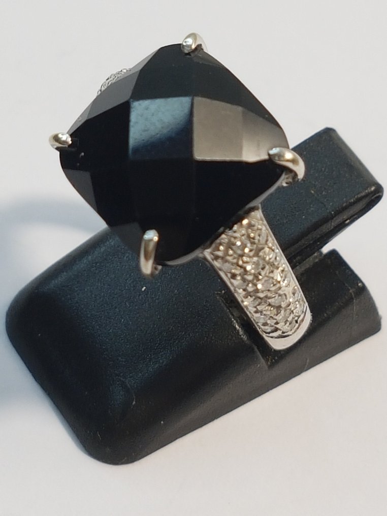 Δαχτυλίδι - 18 καράτια Λευκός χρυσός Όνυχας - Διαμάντι #4.3