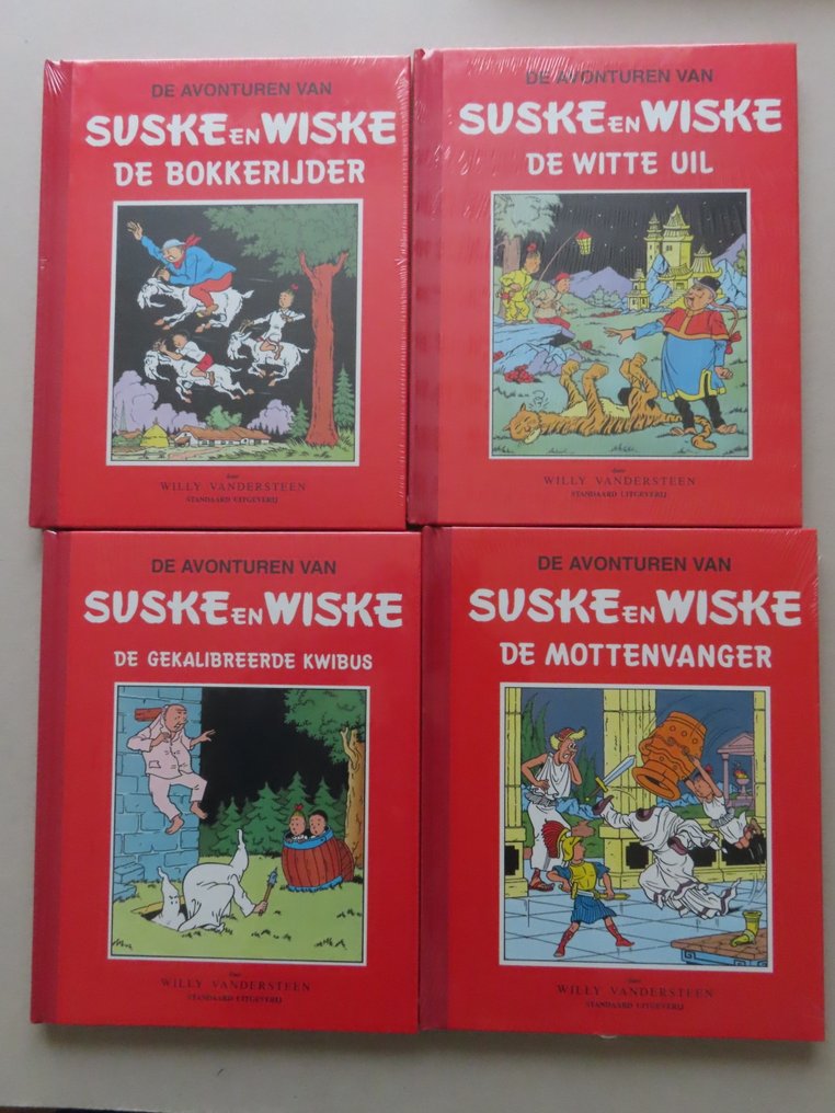 Sukke en Wiske Klassiek - Rode reeks - 4 Album - First edition - 1993/1994 #1.0