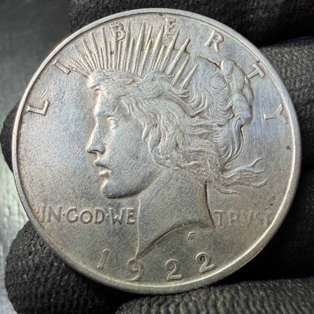 Stati Uniti. Peace Dollar 1922 (Senza prezzo di riserva) #1.0