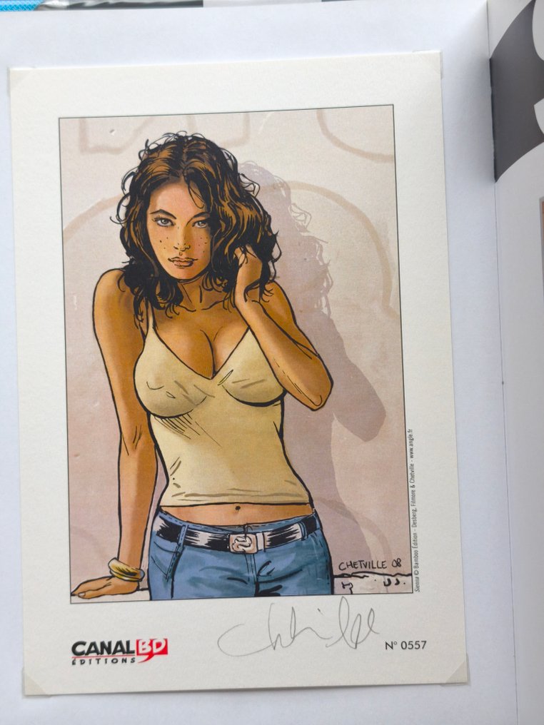 Sienna T1 + ex-libris + dédicace - C - 1 Album - Edizione limitata - 2008 #2.1