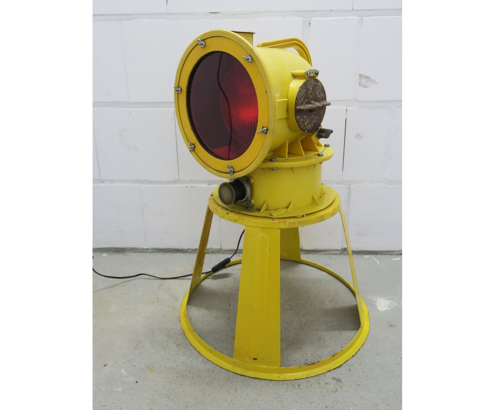 落地灯 - 玻璃, 钢, 铝, 塑料 - 来自军事机场的跑道照明 #1.0