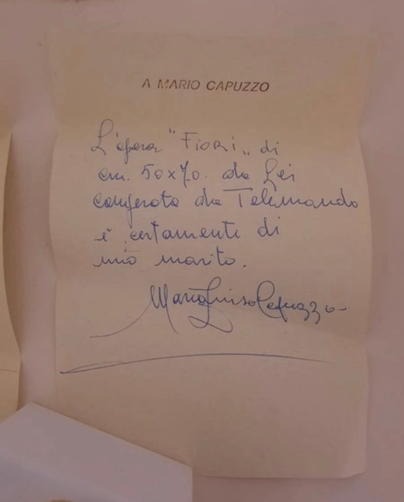 Mario Capuzzo (1902-1978) - Fiori #2.1