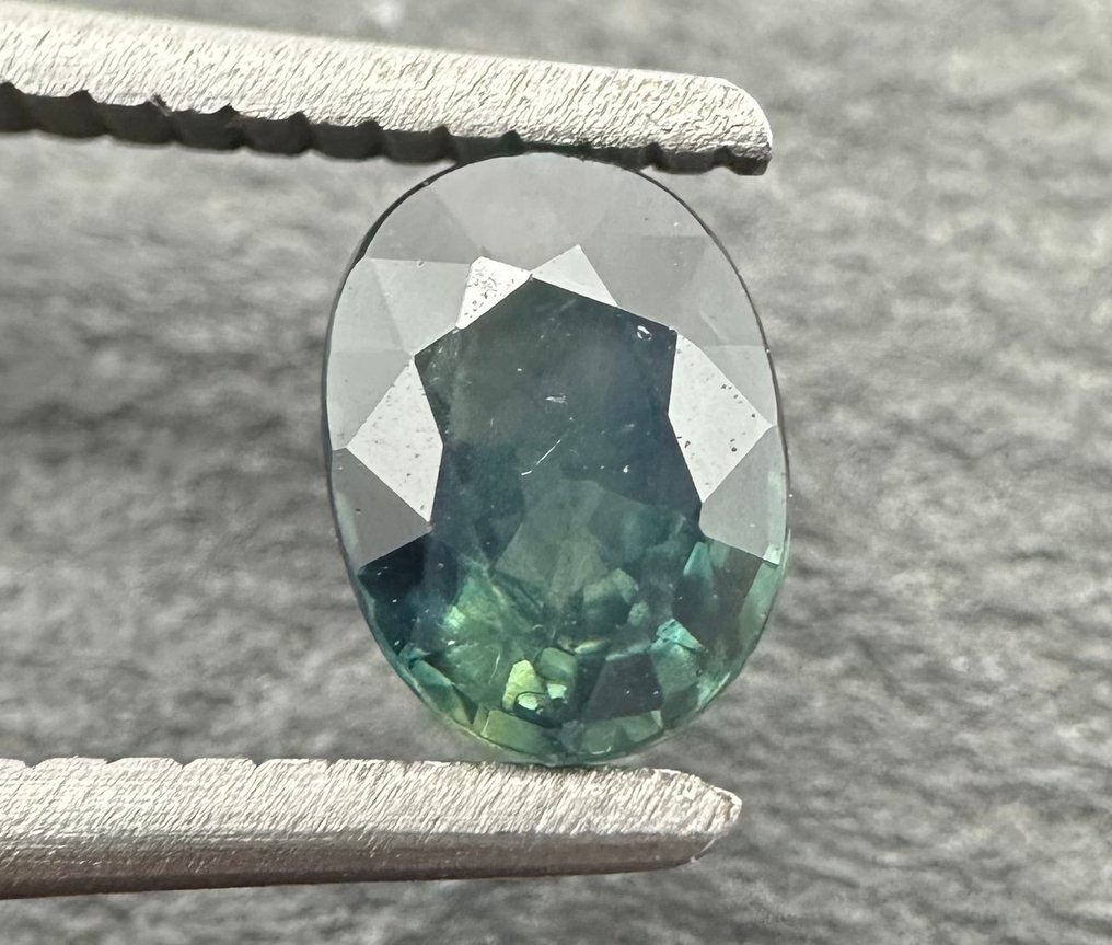 Senza prezzo di riserva Verde Zaffiro  - 1.12 ct - Antwerp Laboratory for Gemstone Testing (ALGT) #1.0