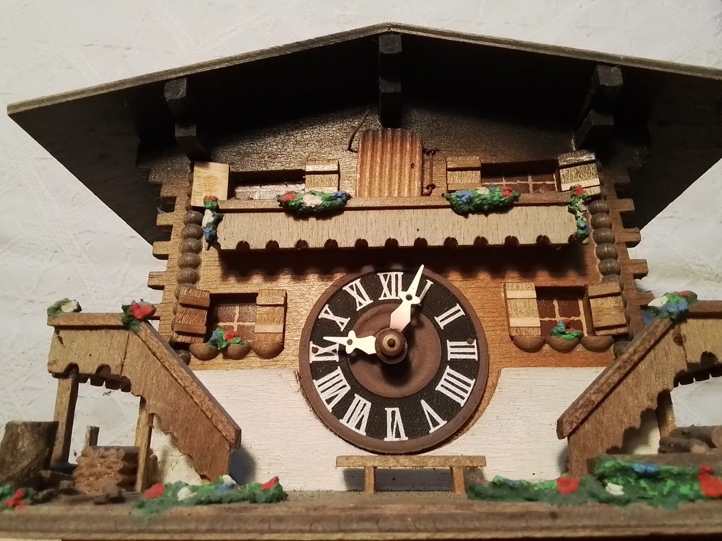 Clock -   Wood - 1960-1970 - Swiss cuckoo clock #1.0
