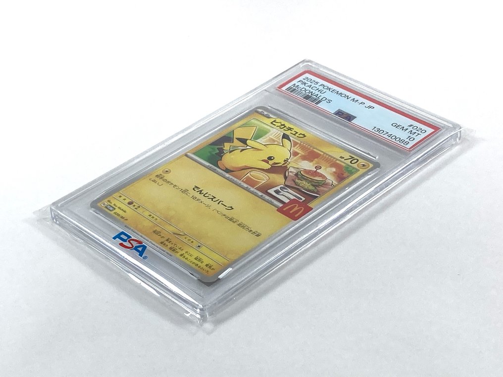 Pokémon - 1 Graded card - Pikachu 020 特典卡, 限量版, 壓膜 - PSA 10 - Various sets #3.2