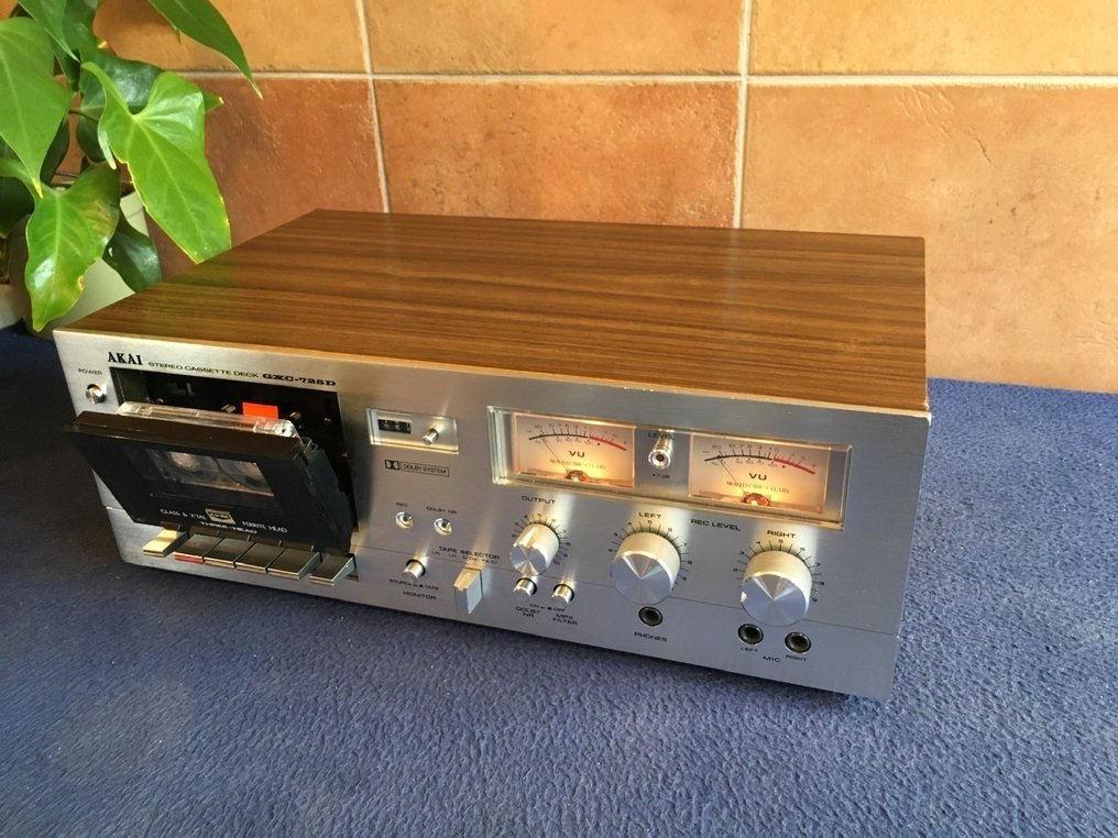 Akai - GXC-725D - serviced - 3-head Μείκτης ήχου κασέτας #1.0