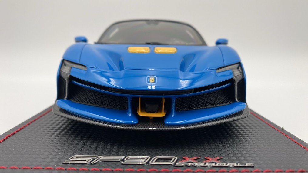 MR Collection 1:18 - 模型車 - Ferrari SF90 XX Stradale Azzurro Dino - (cod.A49) #1.0