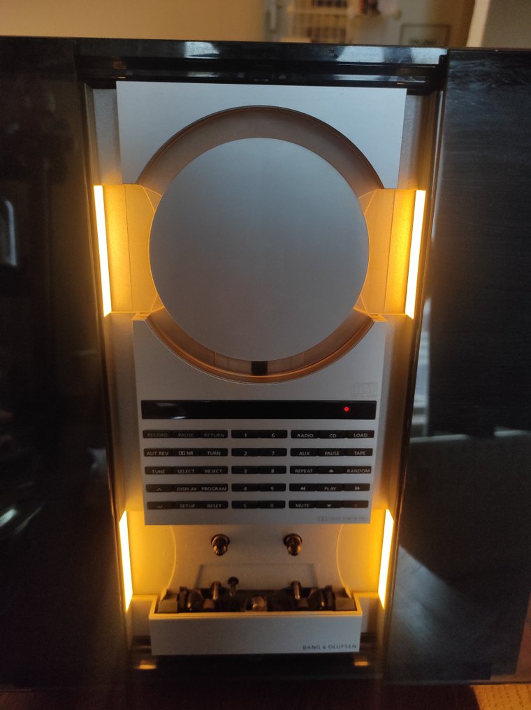 Bang & Olufsen David Lewis - Set BeoSound Ouverture con 2 altoparlanti Beosound 2500 e telecomando B&O. Set stereo #1.0