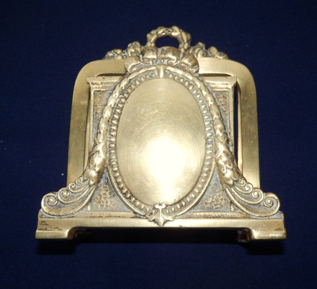 Antieke Messing Brievenhouder - Brievenhouder - Messing #2.1