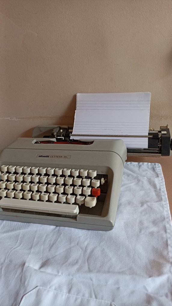Mario Bellini - Olivetti, Lettera 35 i - Γραφομηχανή - 1980-1990 #4.3