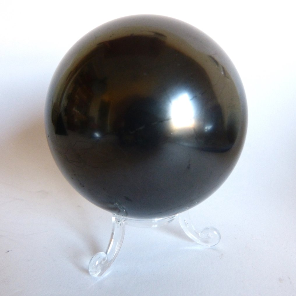 Ekseptionel shungitkugle - 7,2 cm- 494 g #1.0