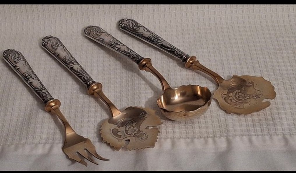 Cutlery set (4) - .835 silver #1.0