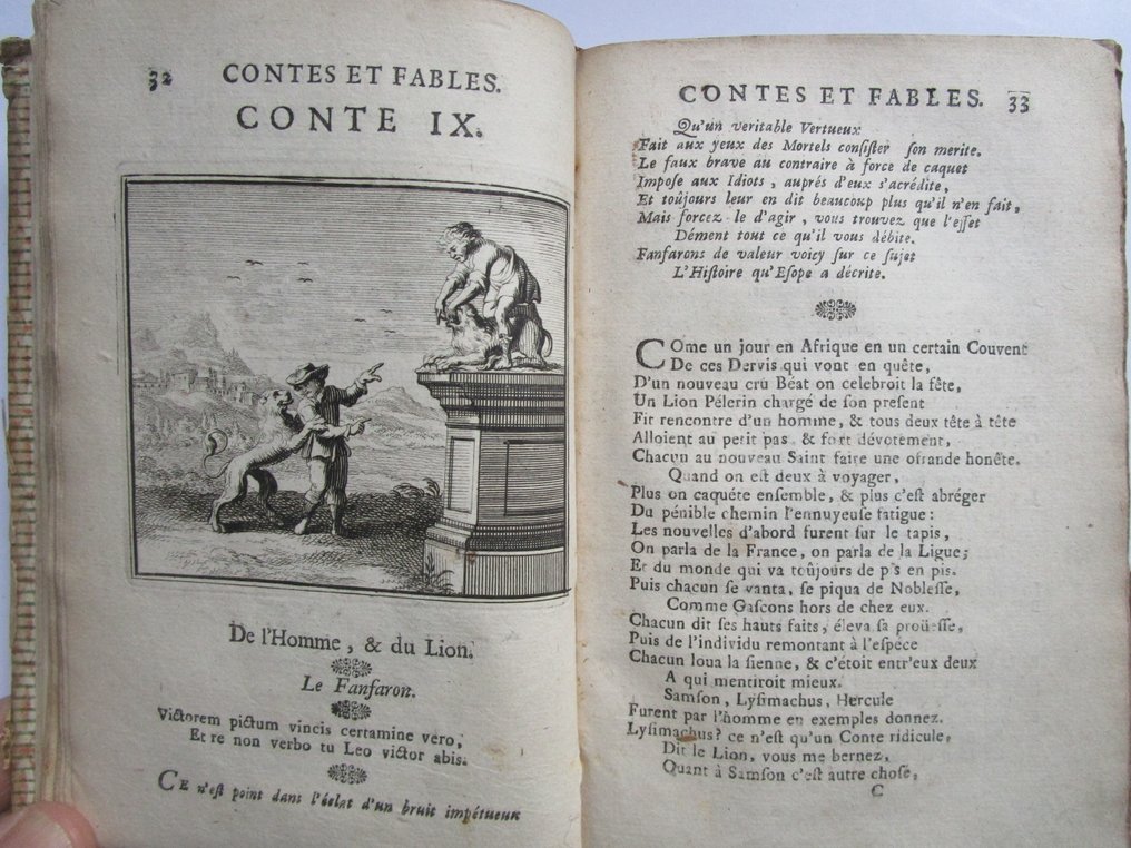 Mr. Le Noble - Contes et fables. Avec le sens moral. - 1699 #4.3