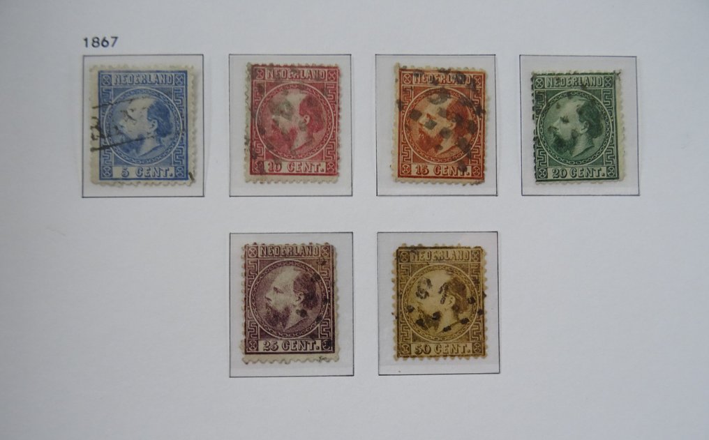 Pays-Bas 1852/1944 - Collection presque complète dans l'album DAVO n° I. #4.3