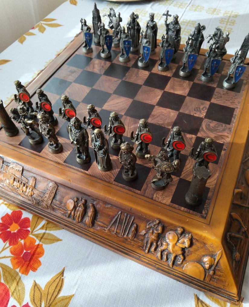 Schackspel - Moros y Cristianos - Metall #2.1