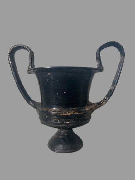 Grec ancien, Grande-Grèce Céramique Kantharos - 16 cm #3.2