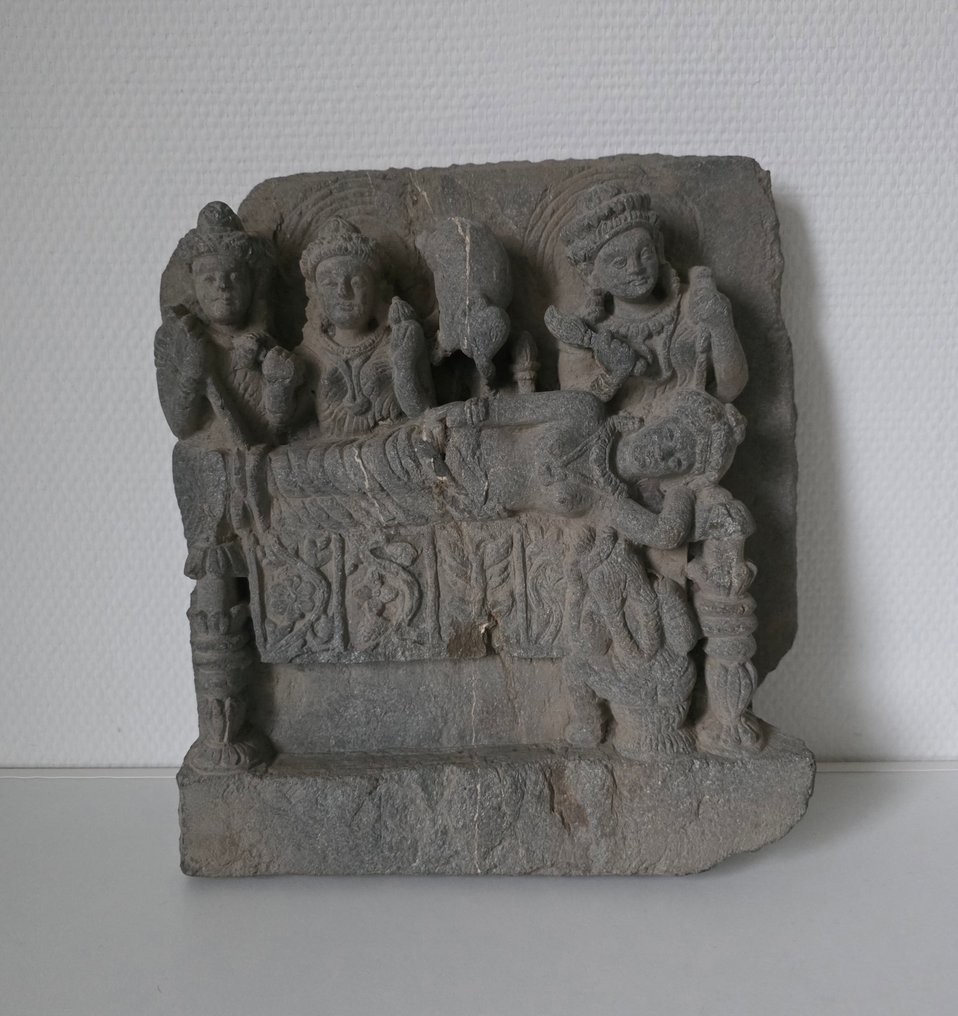 Γανδάρα, Το Παρίνιρβανα του Βούδα - 2ος/3ος αιώνας π.Χ. Πέτρα Ανάγλυφο - 33 cm #2.1