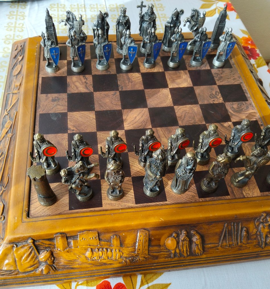 Schackspel - Moros y Cristianos - Metall #1.0