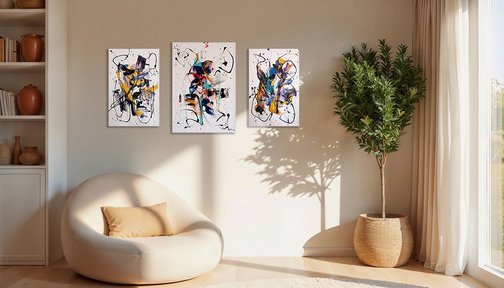 Omar Agrebi - • Amantide • ( Trittico - Unique work ) #2.1