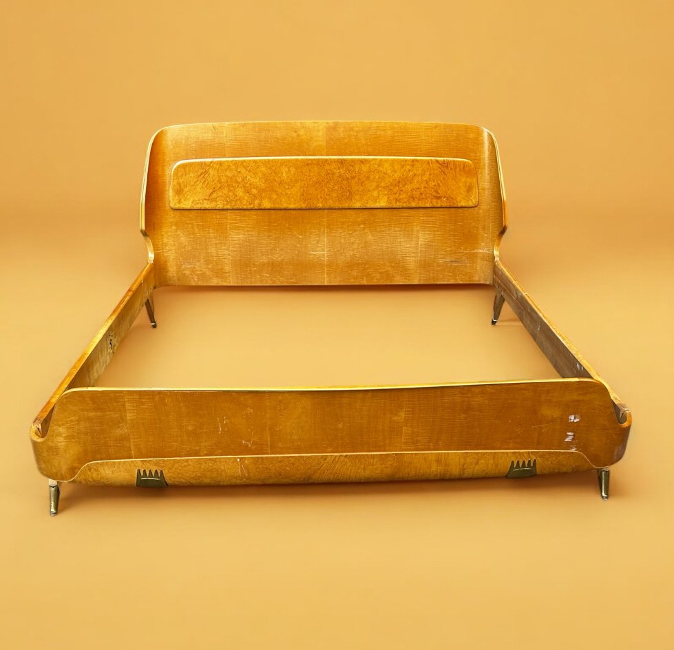 Sirchi - Cantù - Ágy (3) - Kétágyas + 2 egyágyas ágyak - Fa, Aranyozott sárgaréz #1.0