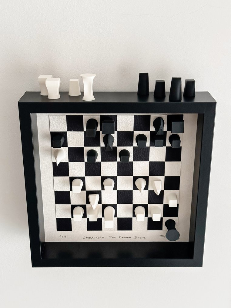 TALASKY - Checkmate: The Crown Drops 1/1 (No Reserve) #1.0