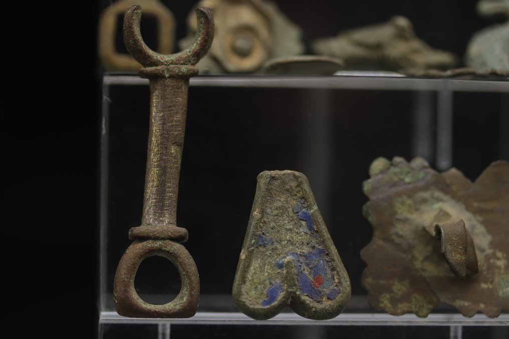 Ρωμαϊκή Δημοκρατία 14 x Χάλκινο Βωμό Συλλογή - 5.2 cm  (χωρίς τιμή ασφαλείας) #4.3