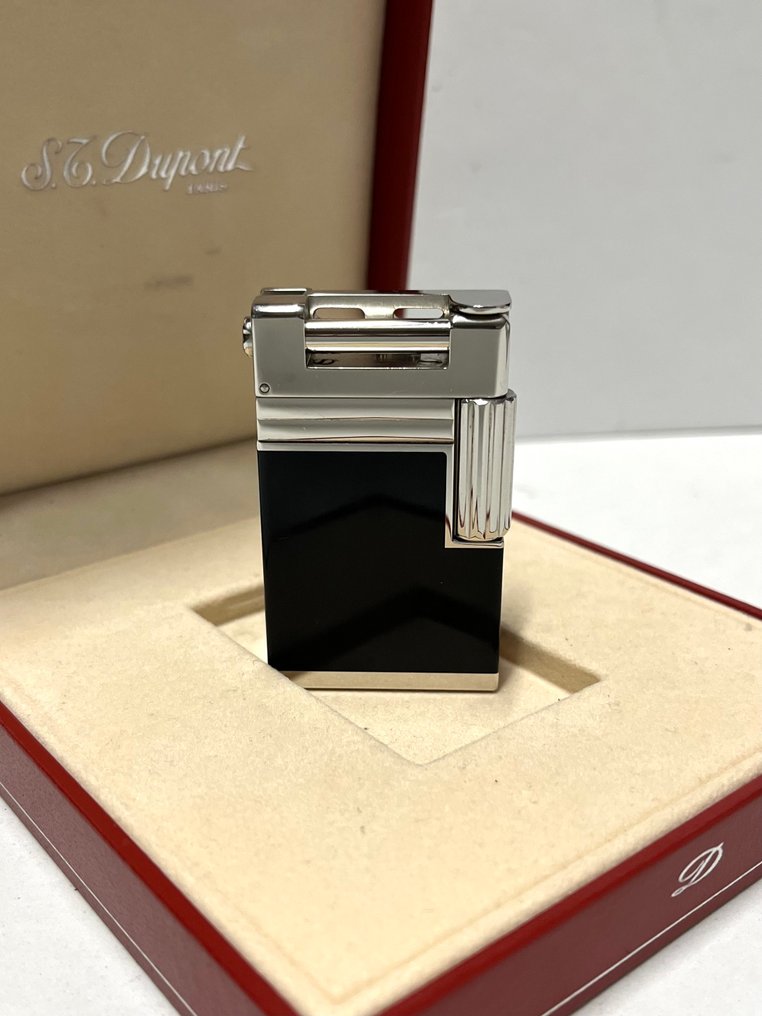 S.T. Dupont - Urban - Hammer 99 - Palladium black lacquer - Lighter - Belagt med Palladium, Lak #1.0