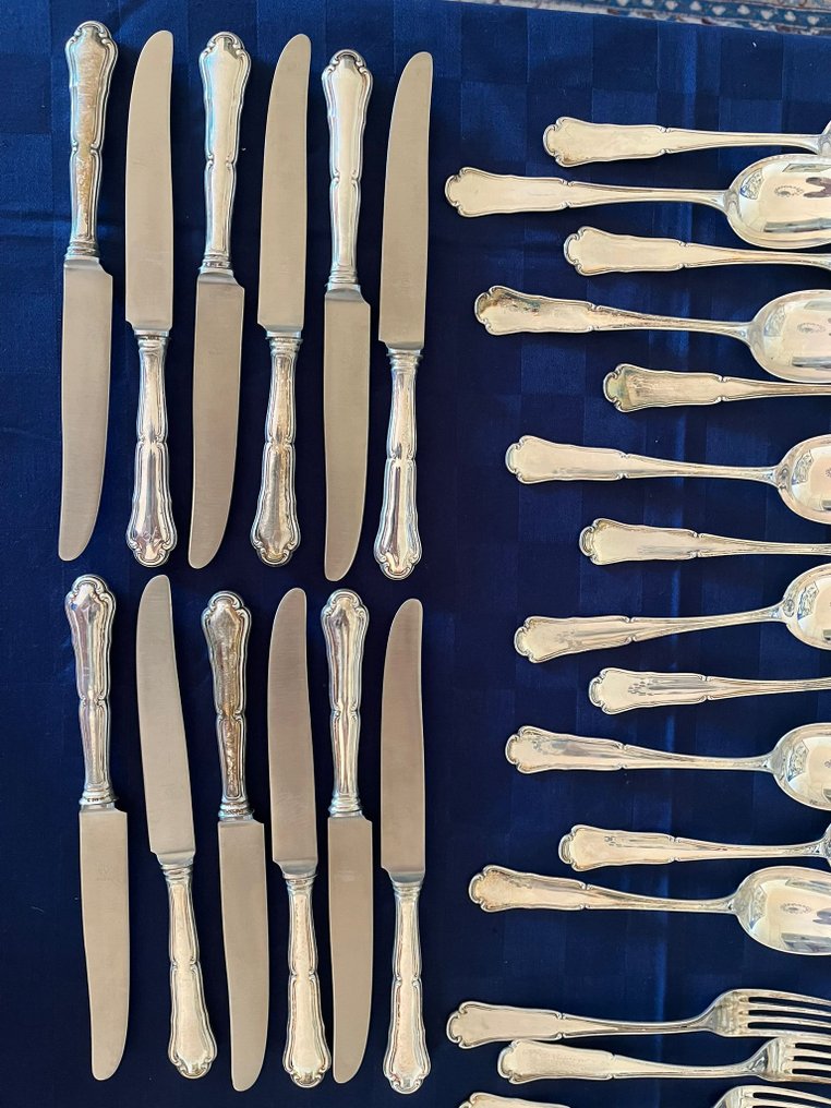 Bestik sæt til 12 (72) - .800 sølv #4.3