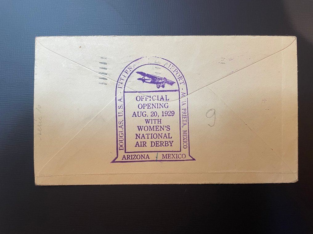 墨西哥  - 墨西哥 + 美国 + 欧洲 + 130字以上的航空邮件 + 推荐，前31个航班包括在内 - Yvert + Scott #2.1