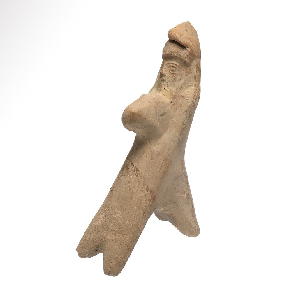 Μεσοποταμιακή Terracotta Άλογο και Ιππέας  (χωρίς τιμή ασφαλείας) #1.0