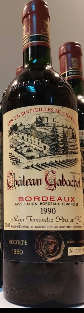 1990 Chateau Gabachot - Burdeos - 6 Botellas (0,75 L) #2.1