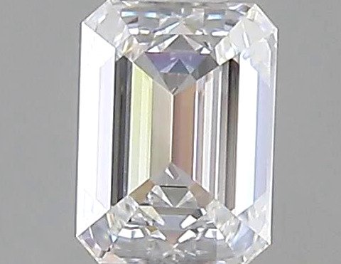 Nincs minimálár - 1 pcs Gyémánt  (Természetes)  - 0.38 ct - Smaragd - D (színtelen) - IF - Amerikai Gemmológiai Intézet (GIA) - *EX VG Nincs* #3.2